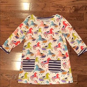 Mini Biden girls horse dress